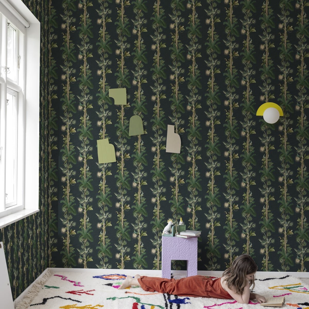 Monkey Island Wallpaper - Night - Rebel Walls - R18102 - Premier Wallcovering