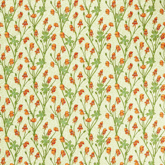 Monkshood Fabric - Rhubarb - Morris & Co - 227220 - Premier Wallcovering