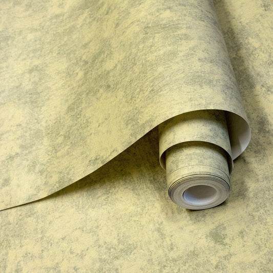 Monstera Plain Julie Feels Home Wallpaper - Lime - Hohenberger - 26944 - Premier Wallcovering