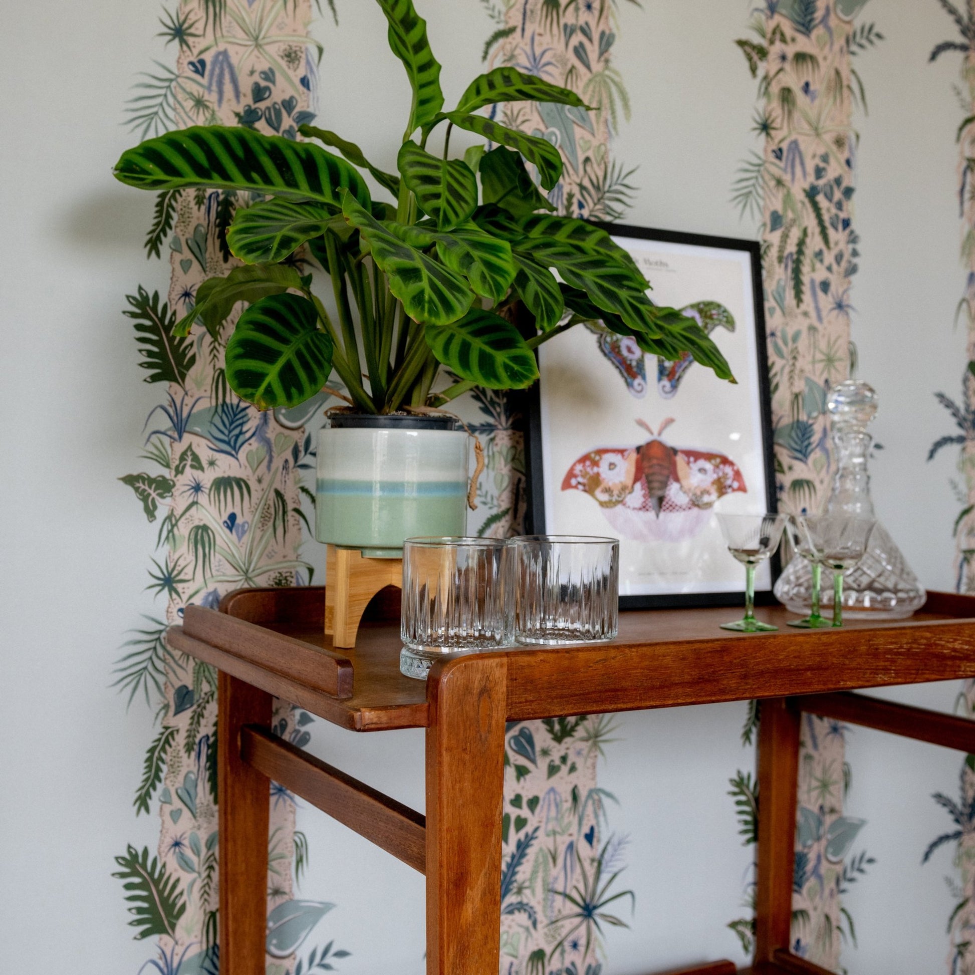 Monte Verde Wallpaper - Duck Egg-Blue - Wear The Walls - MVDB807670 - Premier Wallcovering