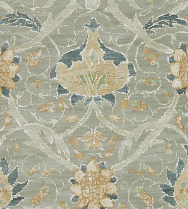 Montreal Wallpaper - Grey/Charcoal - 216433 - Morris & Co - Premier Wallcovering