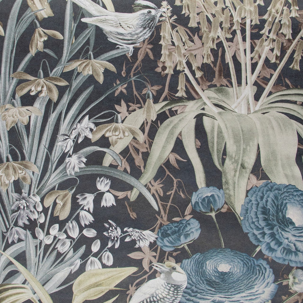 Moorea Tropical Wallpaper - Blackberry - Hohenberger - 26731 - Premier Wallcovering