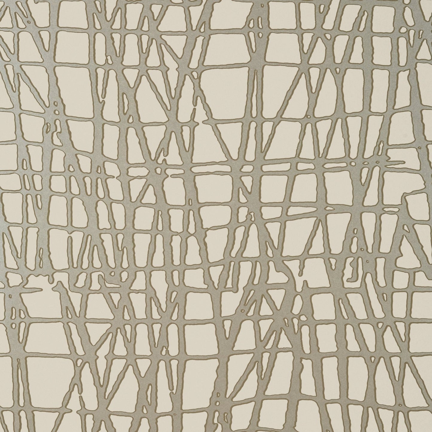 Mori Wallpaper - Metallic Pewter - Thibaut - T451 - Premier Wallcovering
