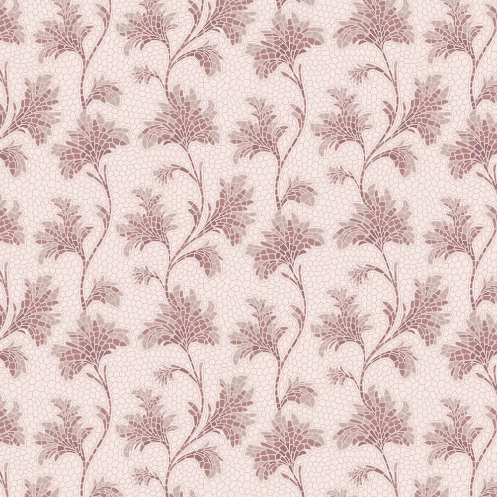Mosaic Trail Wallpaper - Blush - Little Greene - 0267MOBLUSH - Premier Wallcovering