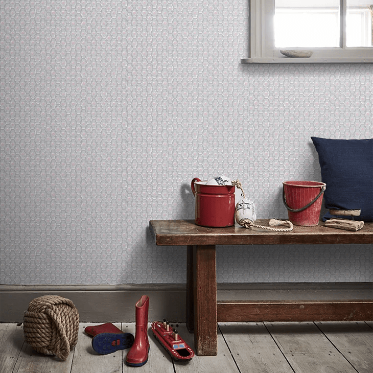 Moy Wallpaper - Ash - Little Greene - 0260MOASHZZ - Premier Wallcovering