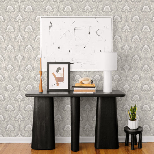 Mucha Wallpaper - Off White - A Street Prints - FD26149 - Premier Wallcovering