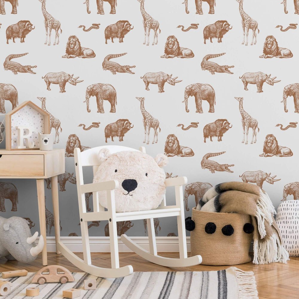 Mufasa Wallpaper - Desert Sand - Lust Home - LH900222 - Premier Wallcovering