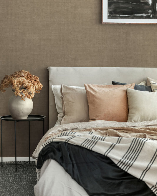 Mullvad Wallpaper - Brown - Midbec - 16046 - Premier Wallcovering