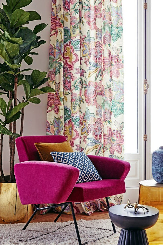 Mysore Fabric - Multicolore - Manuel Canovas - M4033-01 - Premier Wallcovering