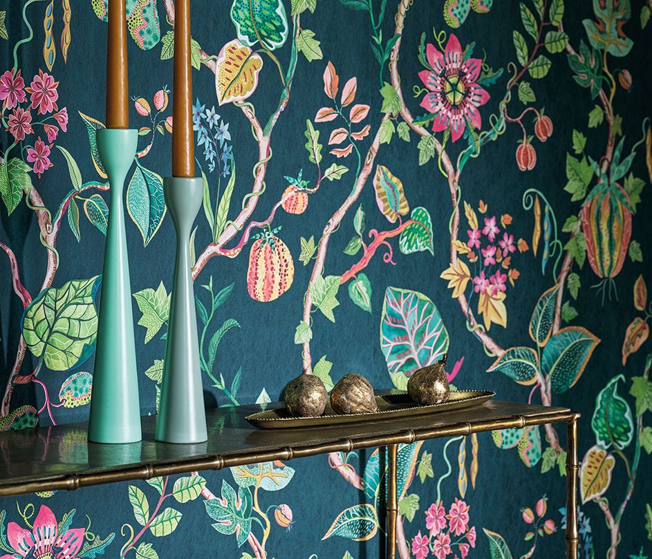 Mythica Wallpaper - Celadon - Osborne & Little - W7816-03 - Premier Wallcovering