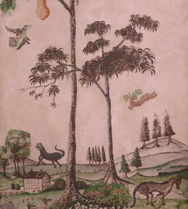 Mythical Land Wallpaper - Daybreak - Andrew Martin - KKMYLA - Premier Wallcovering