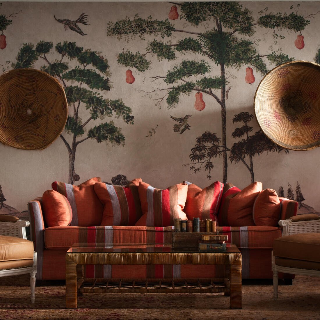 Mythical Land Wallpaper - Vellum - Andrew Martin - KKMYLAVE - Premier Wallcovering