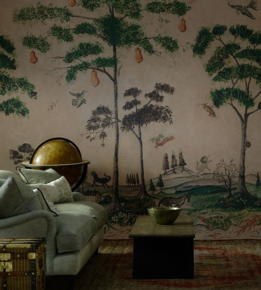 Mythical Land Wallpaper - Daybreak - Andrew Martin - KKMYLA - Premier Wallcovering