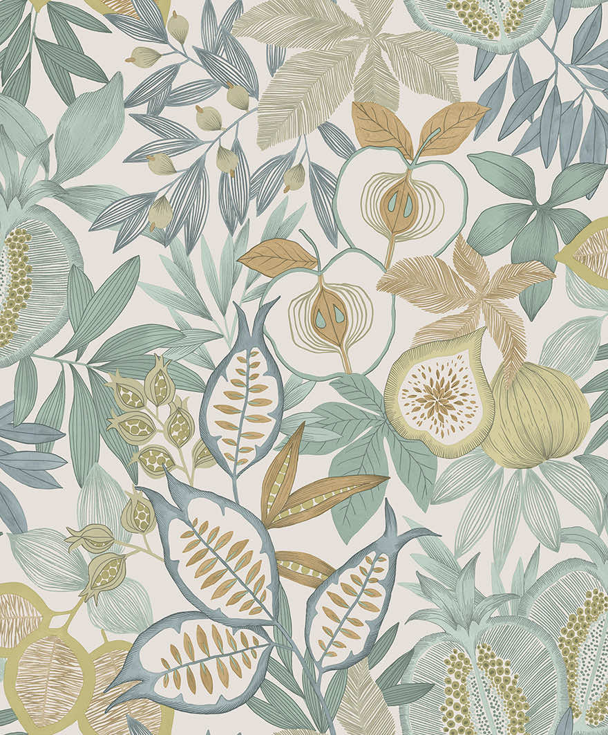 Nagano Wallpaper - Blue - Holden Décor - 91841 - Premier Wallcovering