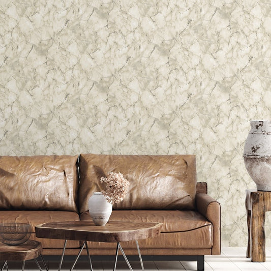 Natural FX 2 Marble Wallpaper - Bronze Brown / Beige - Galerie - G67752 - Premier Wallcovering