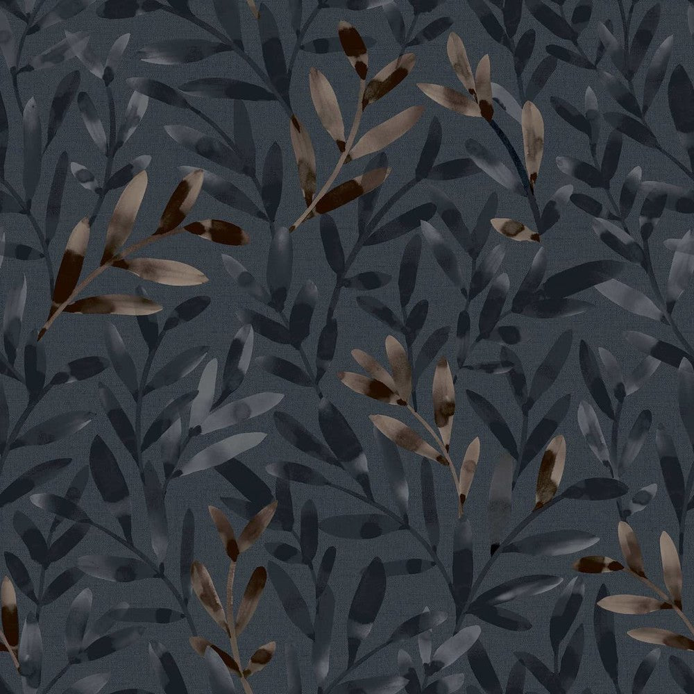 Natural Rustic Wallpaper - Blue - Next - 121192 - Premier Wallcovering