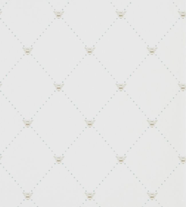 Nectar Wallpaper - Linen/Honey - DHPO216358 - Sanderson - Premier Wallcovering