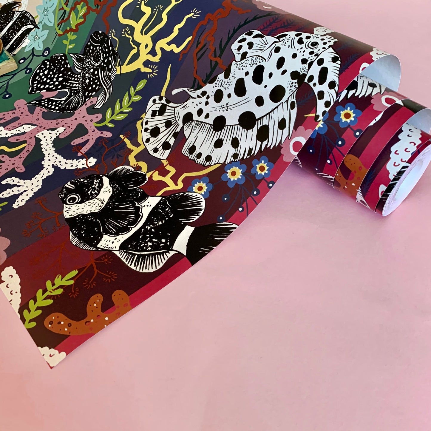 Neptune Wallpaper - Rainbow - Wear The Walls - NERA894152 - Premier Wallcovering