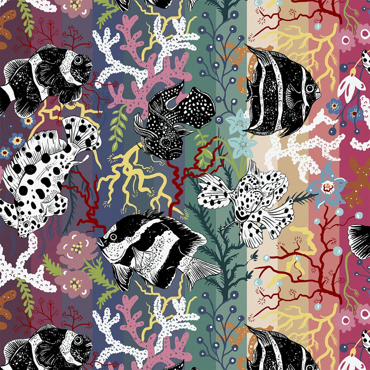 Neptune Wallpaper - Rainbow - Wear The Walls - NERA894152 - Premier Wallcovering