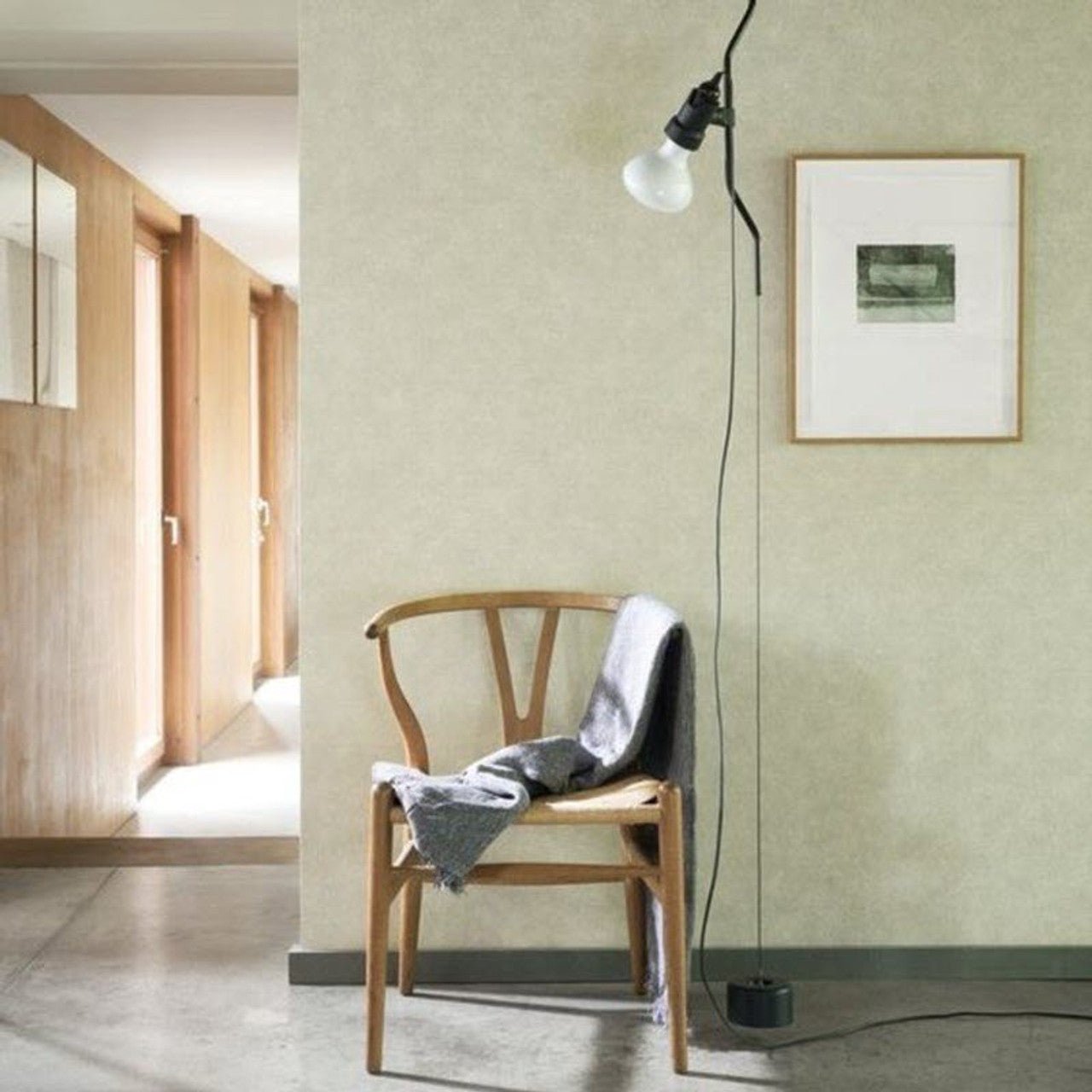 Nervure Noisetier Woods Wallpaper - Noir - Casadeco - 26219128 - Premier Wallcovering