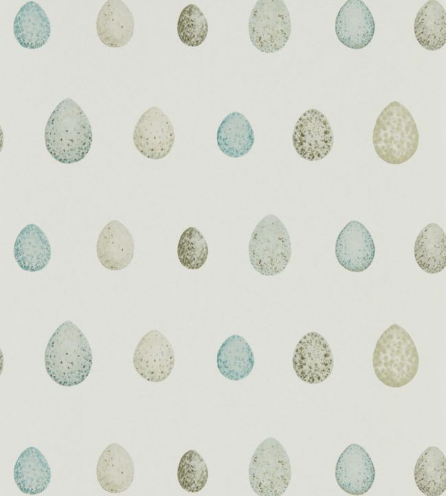 Nest Egg Wallpaper - Eggshell/Ivory - DEBB216502 - Sanderson - Premier Wallcovering