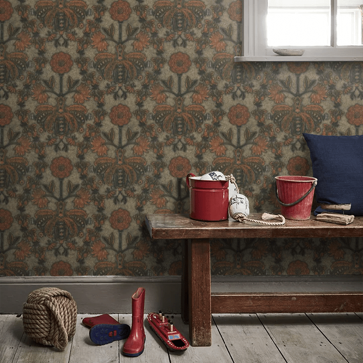 New Bond Street Wallpaper - Burnish - Little Greene - 0282NBBURNI - Premier Wallcovering