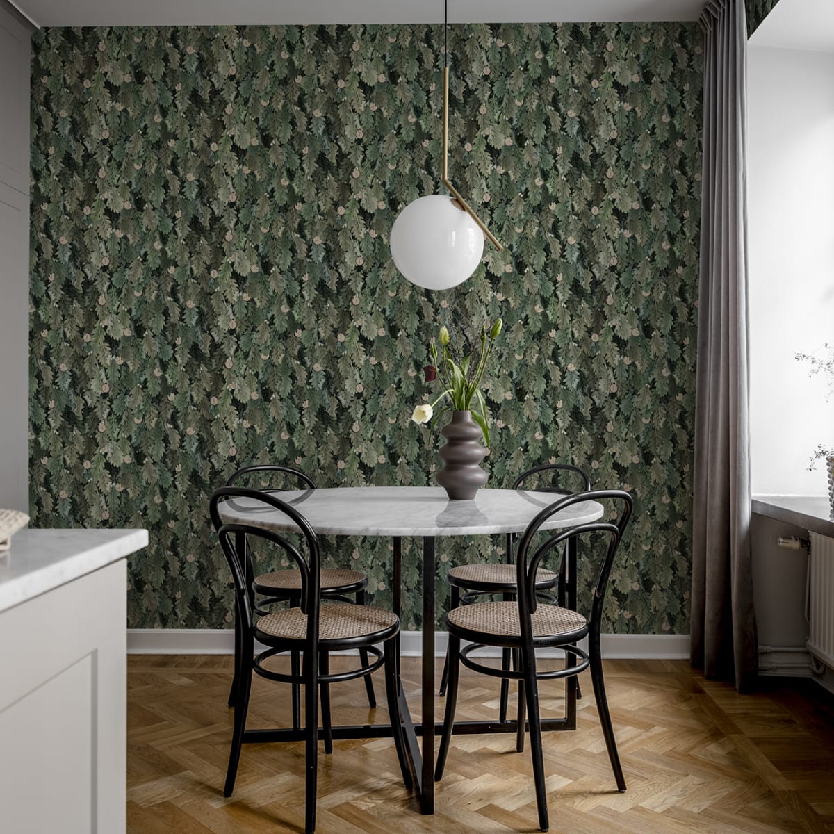 No Time to Waste Wallpaper - Green - Rebel Walls - R19271 - Premier Wallcovering