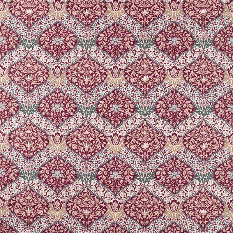 Norbury Fabric - Indigo - Morris & Co - 227358 - Premier Wallcovering