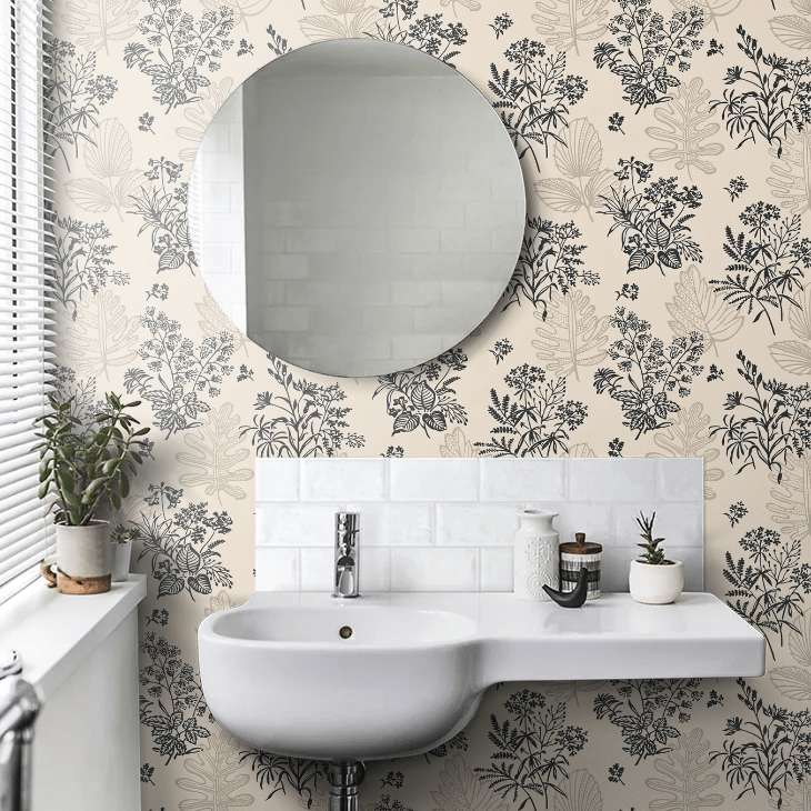 Norcombe Wallpaper - Couture - Little Greene - 0271NRCOUTO - Premier Wallcovering