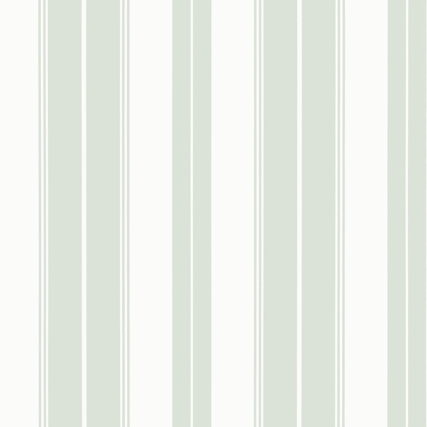 Norfolk Stripe Wallpaper - Willow - Thibaut - T44042 - Premier Wallcovering
