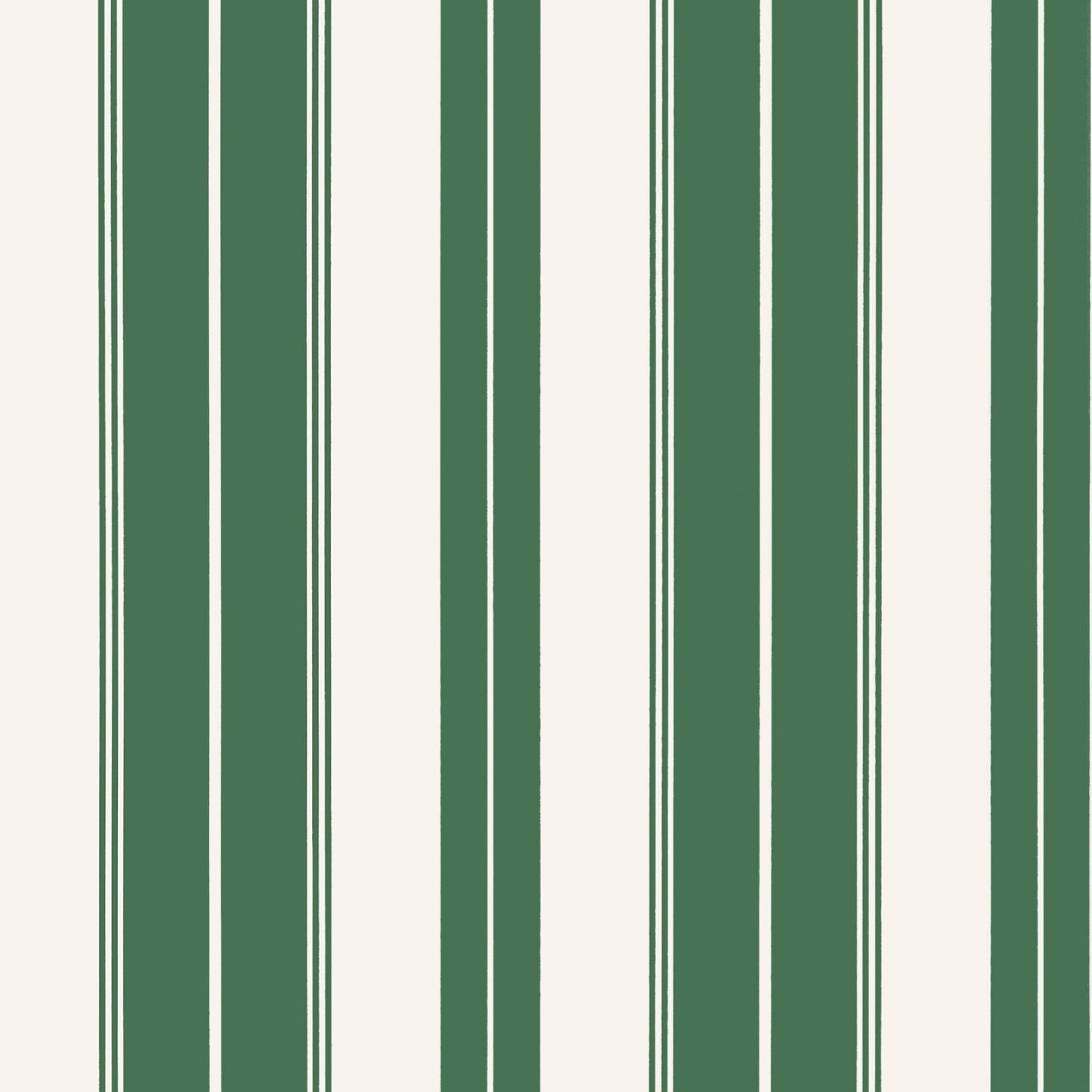 Norfolk Stripe Wallpaper - Green - Thibaut - T44048 - Premier Wallcovering