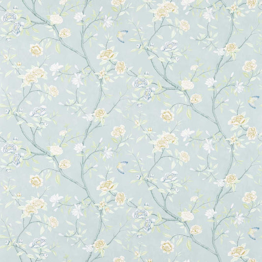 Nostell Priory Wallpaper - Blue/Ivory - ZWOO311419 - Zoffany - Premier Wallcovering