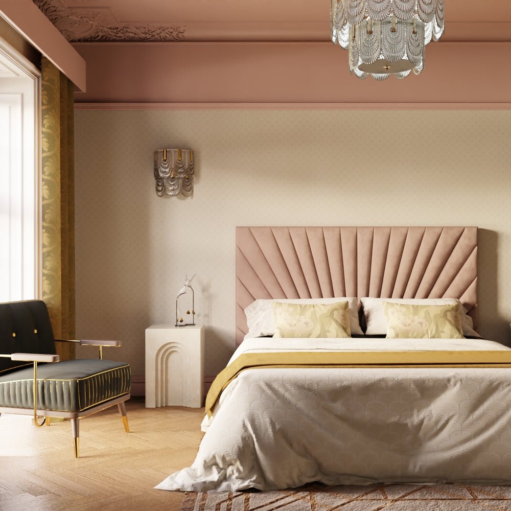 Nouveau Palm Wallpaper - Vintage Cream - LAN100189 - Lucie Annabel - Premier Wallcovering