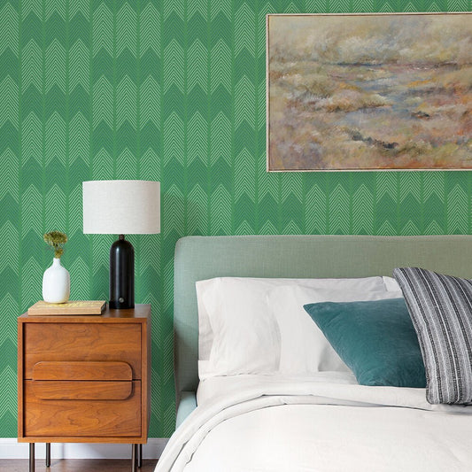 Nyle Wallpaper - Green - A Street Prints - FD26525 - Premier Wallcovering