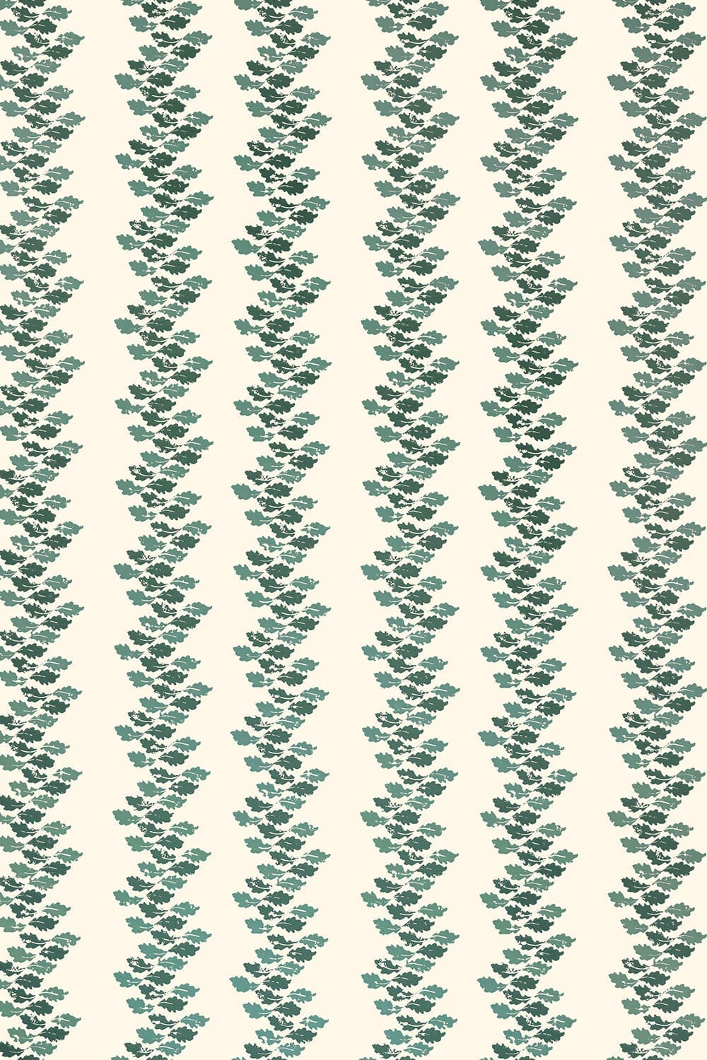 Oak Leaves Wallpaper - Green - BG2700101 - Barneby Gates - Premier Wallcovering