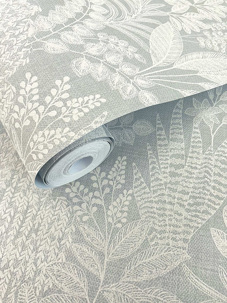 Oasis Wallpaper - Sky Blue - Holden Décor - 66054 - Premier Wallcovering