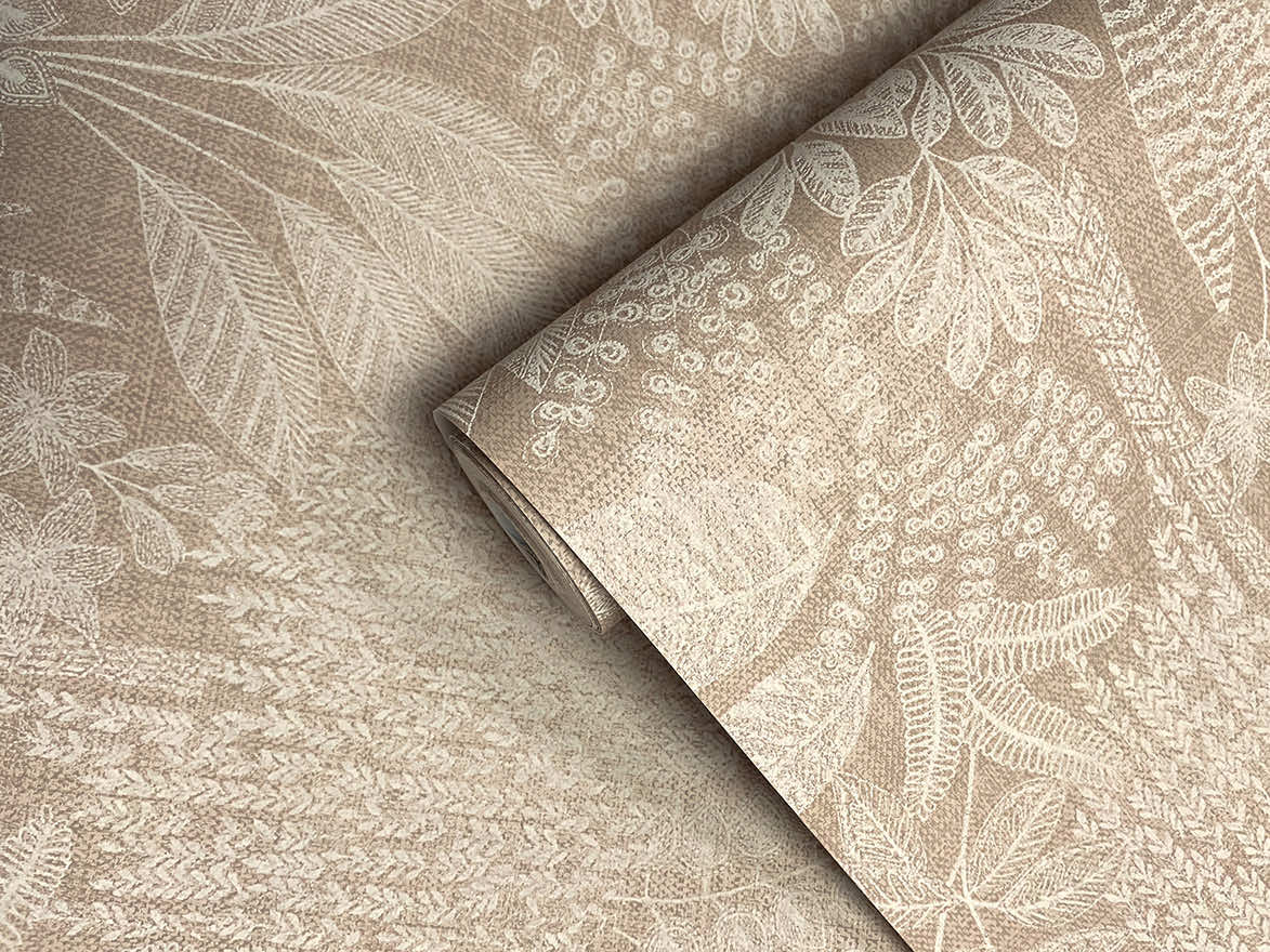 Oasis Wallpaper - Plaster Pink - Holden Décor - 66050 - Premier Wallcovering