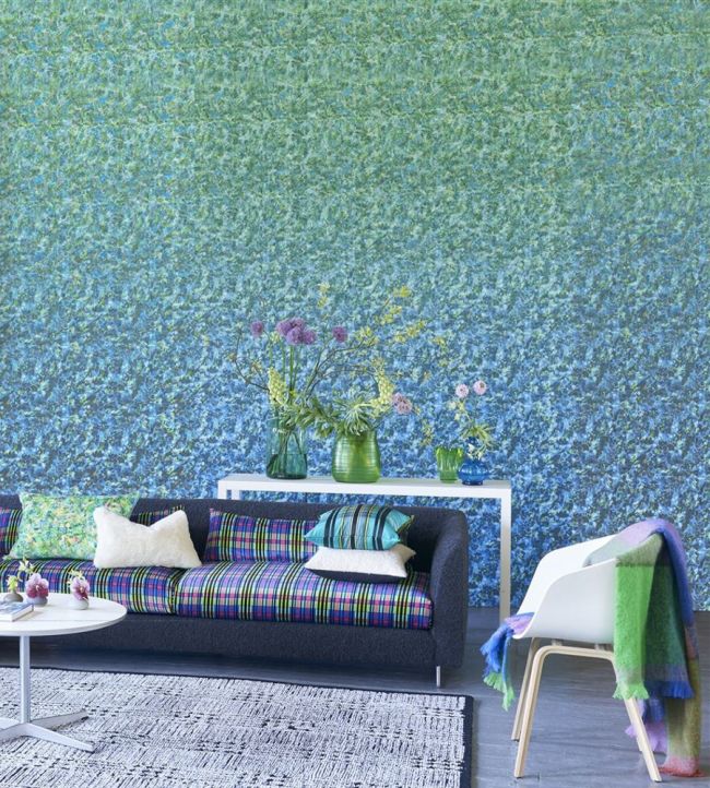 Odisha Wallpaper - Cobalt - PDG1138/02 - Designers Guild - Premier Wallcovering