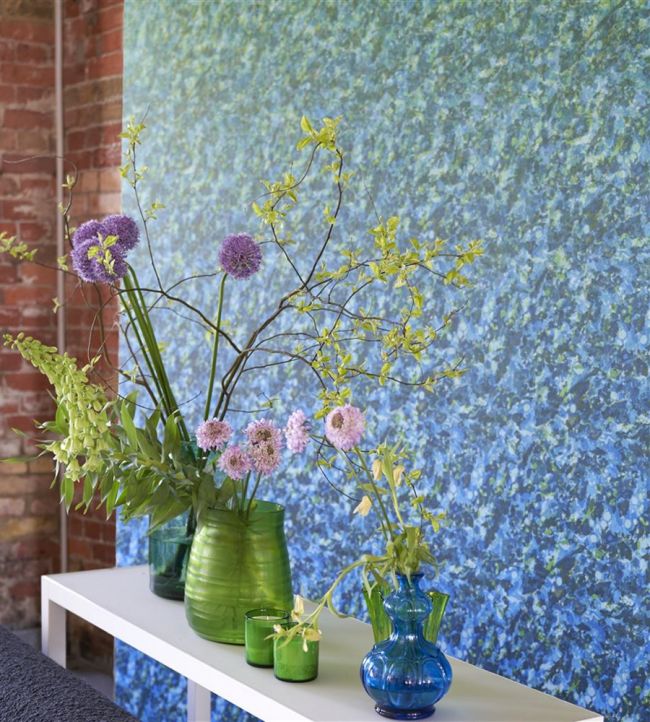 Odisha Wallpaper - Cobalt - PDG1138/02 - Designers Guild - Premier Wallcovering