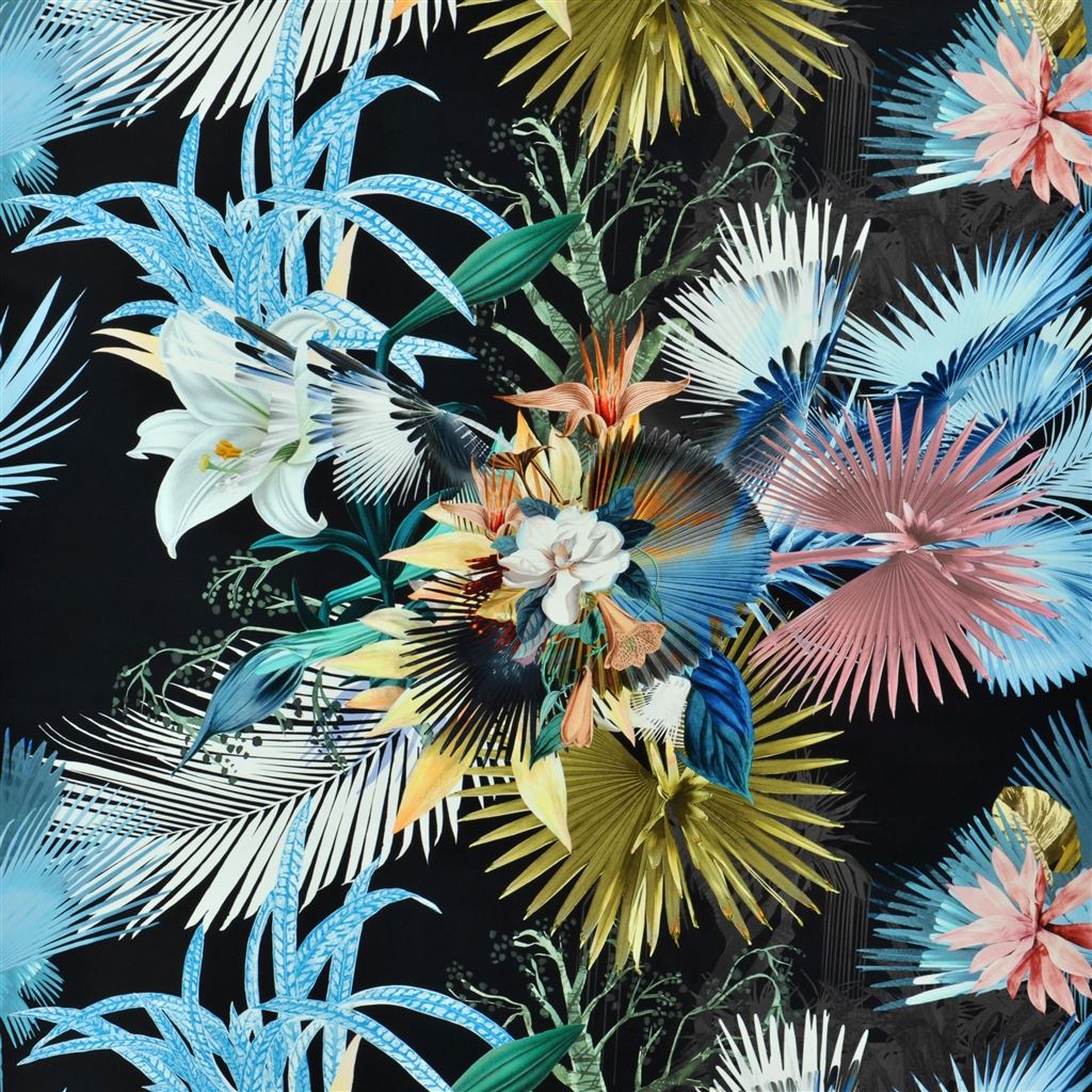 Oiseau De Bengale Fabric - Marais - Christian Lacroix - FCL7052/02 - Premier Wallcovering