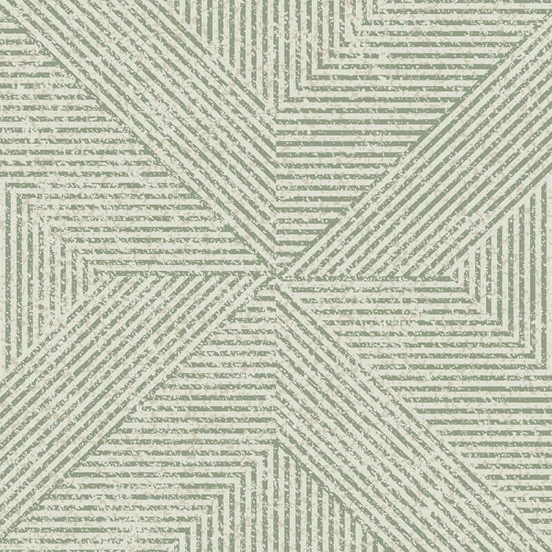 Omaru Danillo Geometric Glitter Wallpaper - Sage - Grandeco - A68204 - Premier Wallcovering