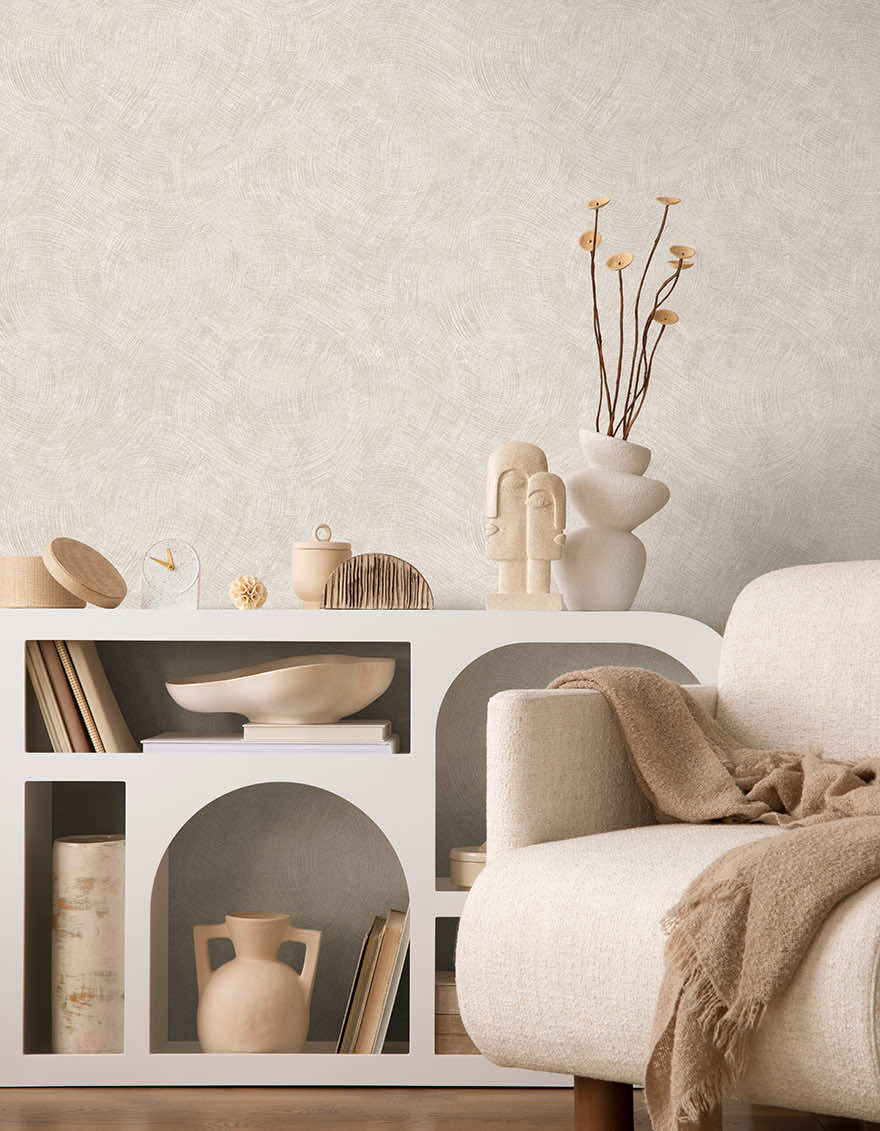 Ondala Wallpaper - Cream - Holden Décor - 66170 - Premier Wallcovering