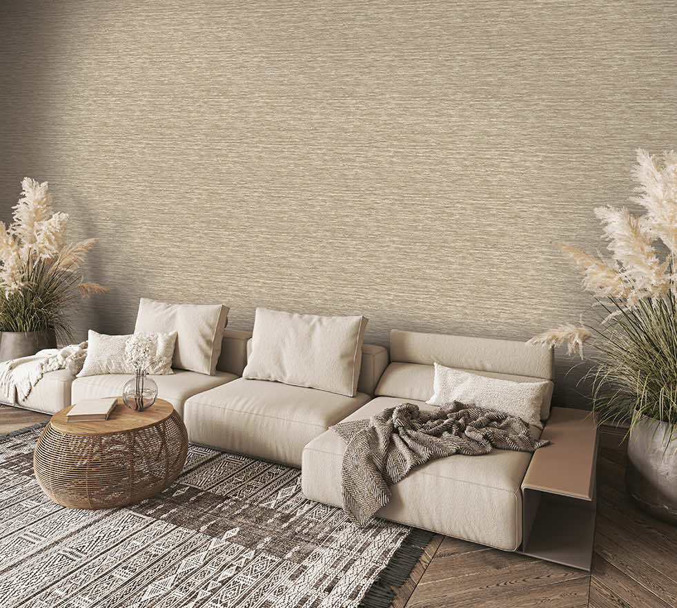 Ondulato Wallpaper - Beige - Holden Décor - 36391 - Premier Wallcovering