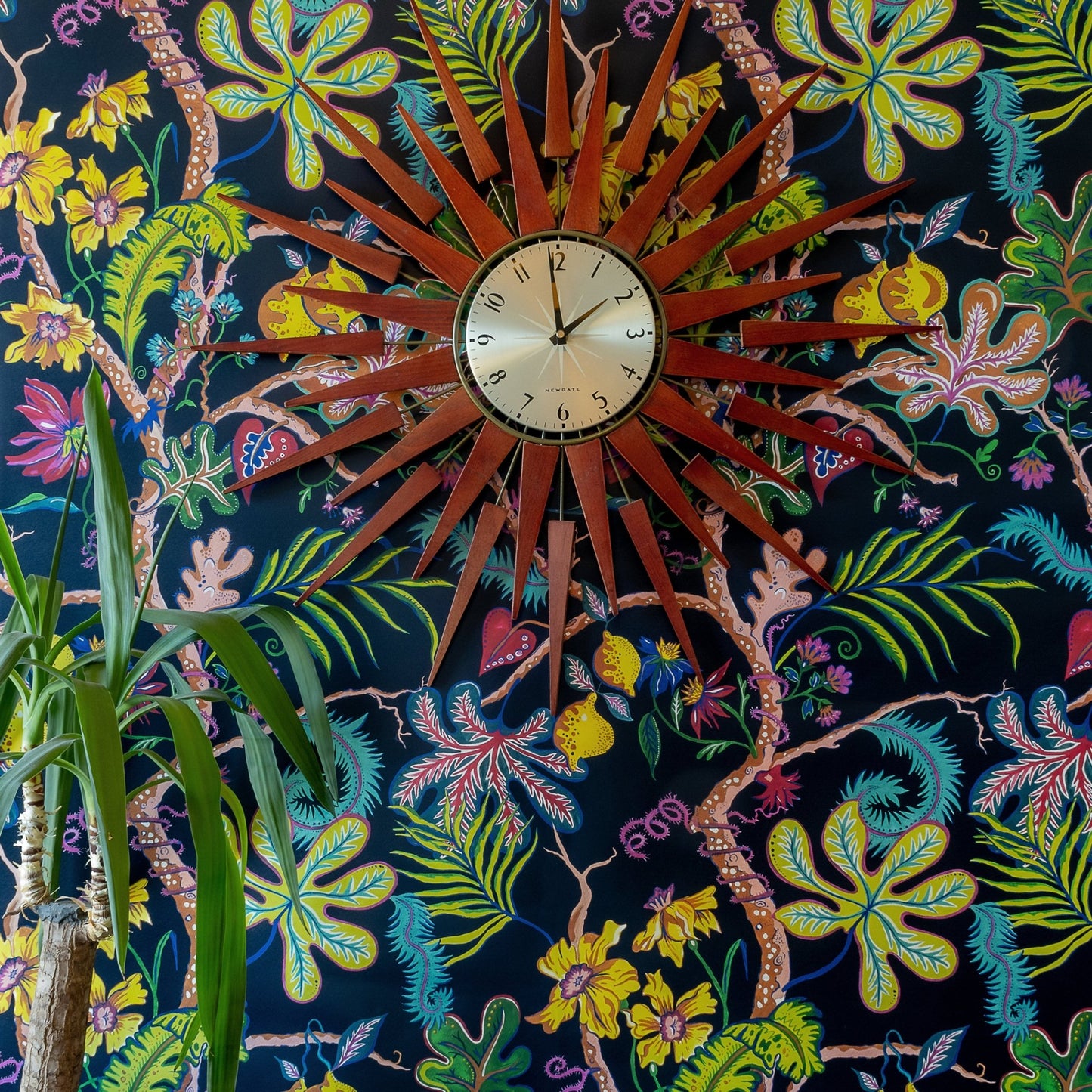 Ophelia Wallpaper - French-Navy - Wear The Walls - OPFN894152 - Premier Wallcovering