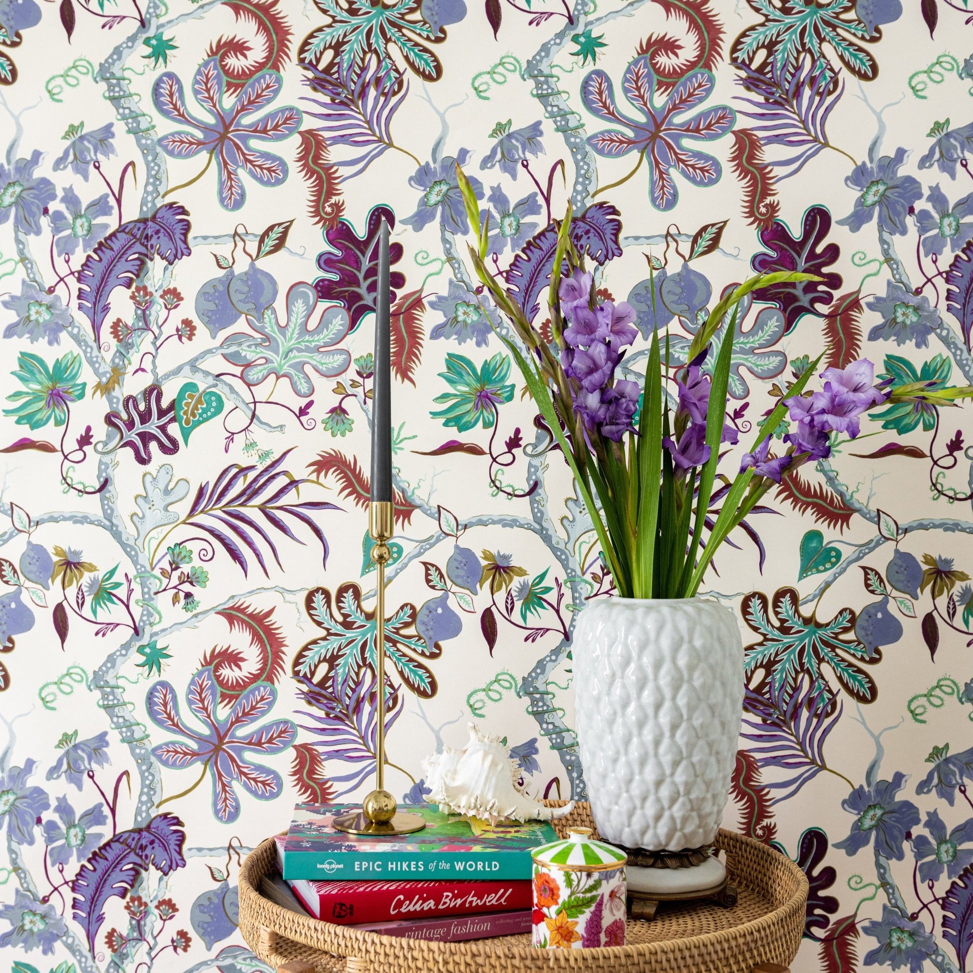 Ophelia Wallpaper - Quartz - Wear The Walls - OPQB894152 - Premier Wallcovering