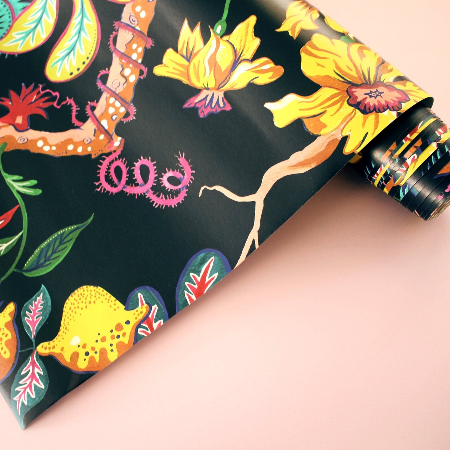 Ophelia Wallpaper - French-Navy - Wear The Walls - OPFN894152 - Premier Wallcovering