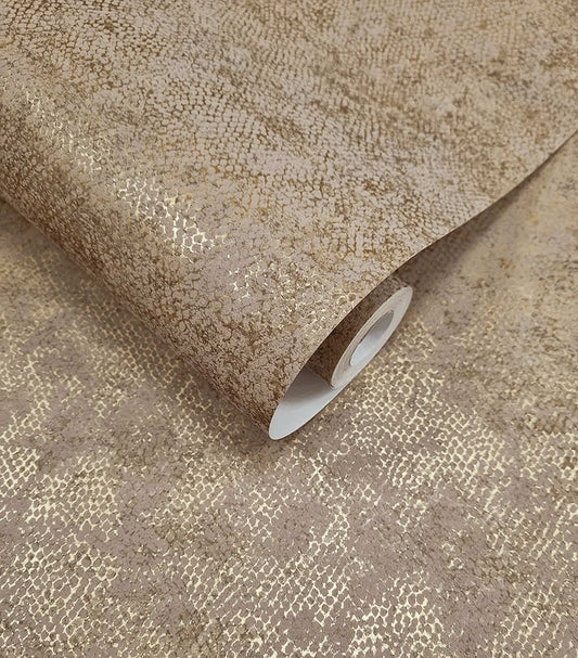 Ophidian Wallpaper - Rust - Holden Décor - 66120 - Premier Wallcovering
