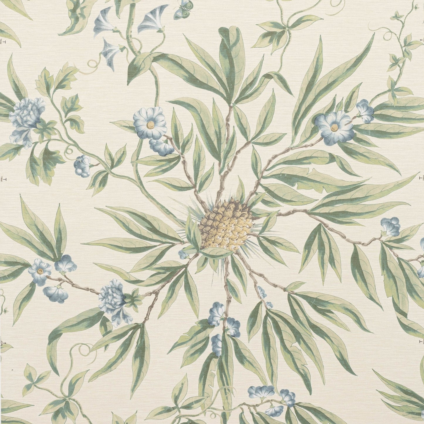 Opoa Wallpaper - Menthe - Manuel Canovas - 03124-03 - Premier Wallcovering