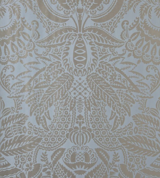 Orangerie Wallpaper - Blue - 2520 - Farrow & Ball - Premier Wallcovering
