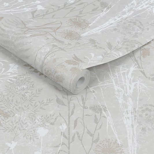 Organics Wallpaper - Champagne - Superfresco Easy - 120714 - Premier Wallcovering